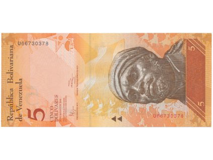 53088 venezuela 5 bolivares 2014 p 89g