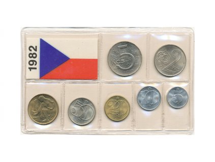 5313 5313 rocnikova sada minci 1982