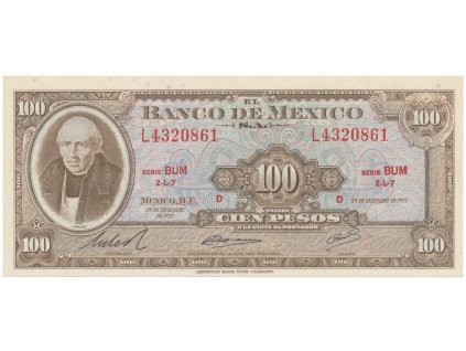 53232 mexiko 100 pesos 1973 p 61i