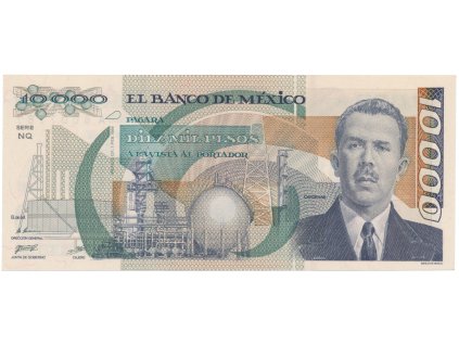 53271 53271 mexiko 10 000 pesos 1988 p 90b