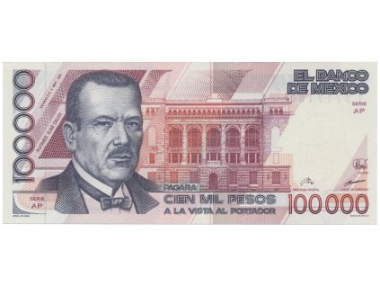 53286 mexiko 100 000 pesos 1991 p 94b