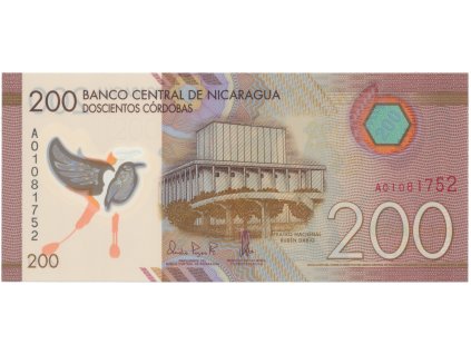 53349 nikaragua 200 cordobas 2014 plastova p 213
