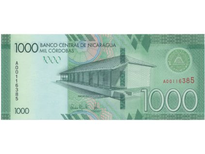 53358 nikaragua 1000 cordobas 2014 plastova p 215