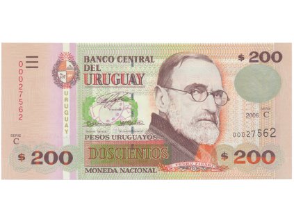 Uruguay, 200 Pesos Uruguayos 2006, P.89a