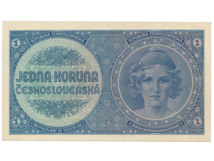 Protektorát Čechy a Morava, 1 Koruna b.d. (1938), bez přetisku, Hej.28c