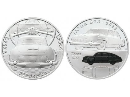 54751 54751 500 kc 2023 osobni automobil tatra 603 proof