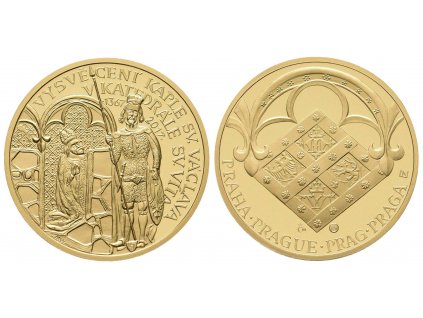 Medaile 2017 - Vysvěcení kapla sv. Václava v Praze