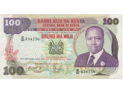 55684 kena 100 shilingi 1986 p 23d