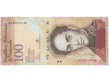 55717 venezuela 100 bolivares 2013 p 93g