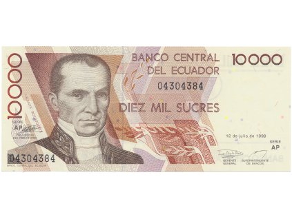 55726 ekvador 10 000 sucres 1999 p 127e