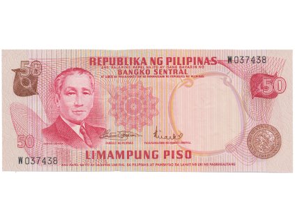 55747 filipiny 50 piso 1970 p 151a