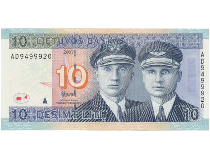 55993 litva 10 litu 2007 p 68