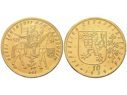 10 Dukát 1934