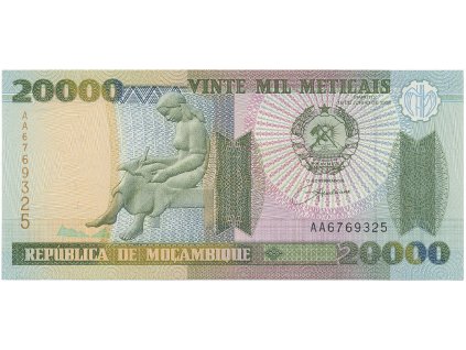 56224 56224 mosambik 20 000 meticais 1999 p 140