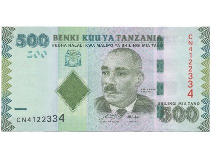 Tanzánie, 500 Shilingi (2010), P.40