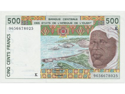 56251 zapadoafricke staty 500 francs 1996 k senegal p 710kf