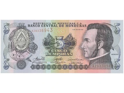 56284 56284 honduras 5 lempiras 2006 2010 p 91