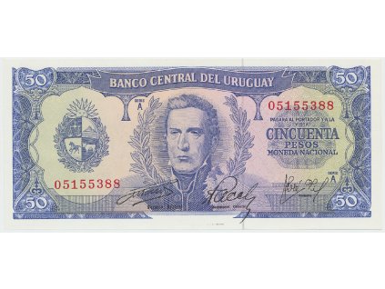 56644 56644 uruguay 50 pesos 1967 p 46