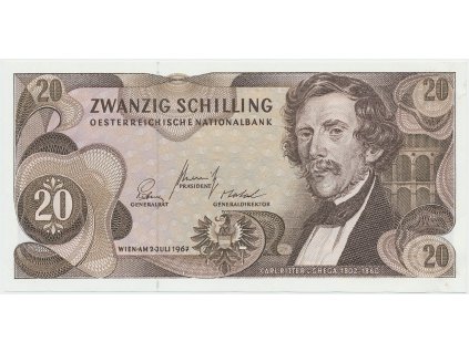56656 56656 rakousko 20 shilling 1967 p 142