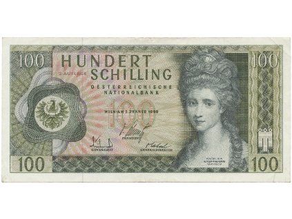 56662 56662 rakousko 100 shilling 1969 ii vydani p 146