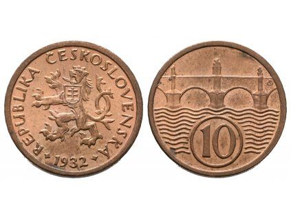 10 Haléř 1932