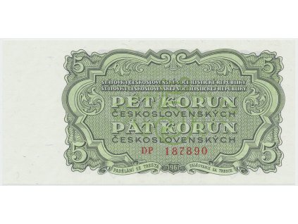 58387 58387 ceskoslovensko 5 koruna 1961 serie dp hej 99a