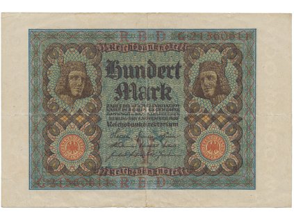 59193 59193 nemecko 100 mark 1920 8 mistny cislovac ro 67b