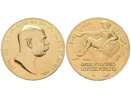 100 Koruna 1908 - jubilejní
