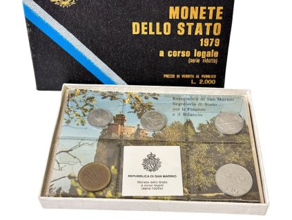 60129 2 60129 2 san marino sada obeznych minci 1979