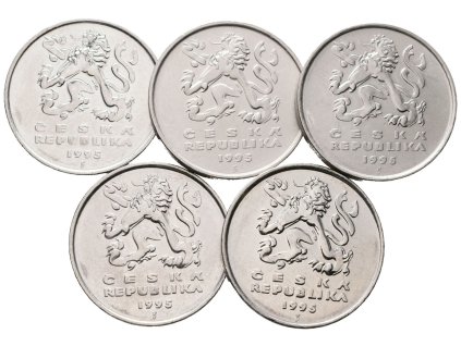 60642 1 60642 1 60642 1 5 koruna 1995