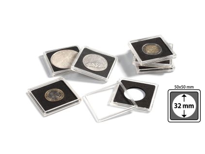 61284 61284 kapsle na mince quadrum 6 ks prumer 32 mm