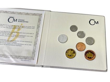 61393 1 rocnikova sada minci 2015 ceska republika proof