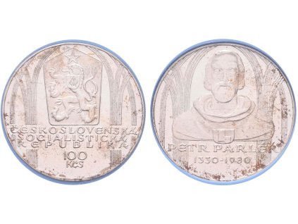 61501 1 100 kcs 1980 petr parler proof