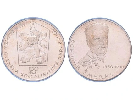 61504 61504 61504 100 kcs 1980 bohumir smeral proof