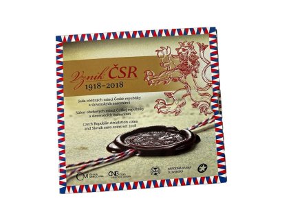 61525 61525 rocnikova sada minci 2018 vznik csr 1918 2018
