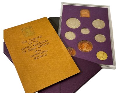 62470 2 62470 2 velka britanie sada obeznych minci 1970 proof