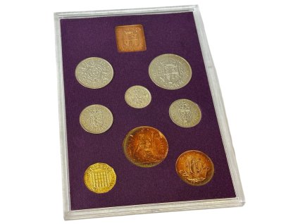 62470 velka britanie sada obeznych minci 1970 proof