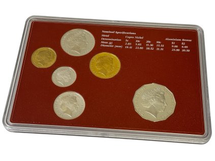 62512 1 62512 1 62512 1 62512 1 australie sada obeznych minci 2002 proof