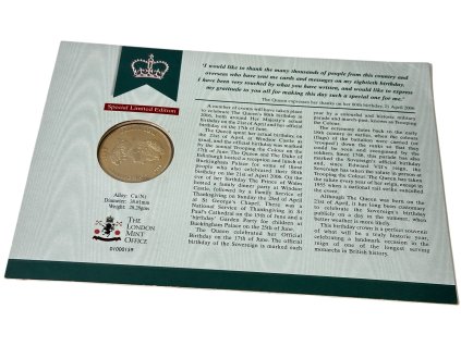 62527 2 velka britanie 2 libra 2016 k 60 narozeninam kralovny