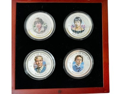 62575 2 novy zeland sada stribrnych pametnich minci poets of the silver age