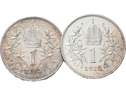 63112 63112 1 koruna 1915 lot 2 ks