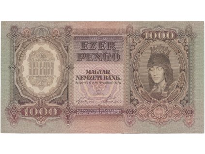 63991 63991 madarsko 1000 pengo 1943 hej h12a