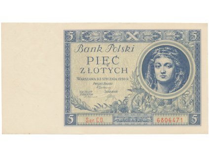 64006 64006 polsko 5 zlotych 1930 hej pl3b