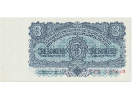 64198 64198 ceskoslovensko 3 koruna 1961 serie cu hej 98a