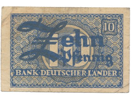 64279 64279 nemecko nsr 10 pfennig 1948 chybotisk v ornamentu ros 251b