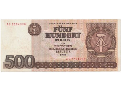 64462 nemecko ndr 500 dm 1985 ros 365a
