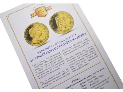 66109 1 1 25 crown 2009 au 1 25 g 999 91 1000 40 vyroci pristani cloveka na mesici