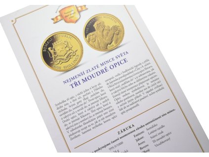 66115 1 4000 silinku 2006 au 1 24 g 999 9 1000 tri moudre opice