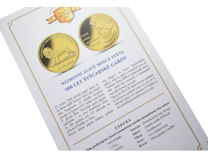 66124 1 66124 1 20 franku 2006 au 1 24 g 999 9 1000 500 let svycarske gardy