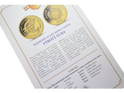 66148 1 66148 1 10 dolaru 2003 au 1 24 g 999 1000 vyroci eura